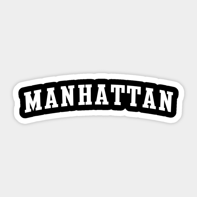 Manhattan Sticker by Novel_Designs